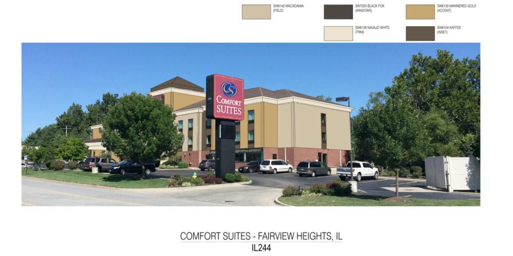 Comfort Suites Fairview Heights Exteriör bild